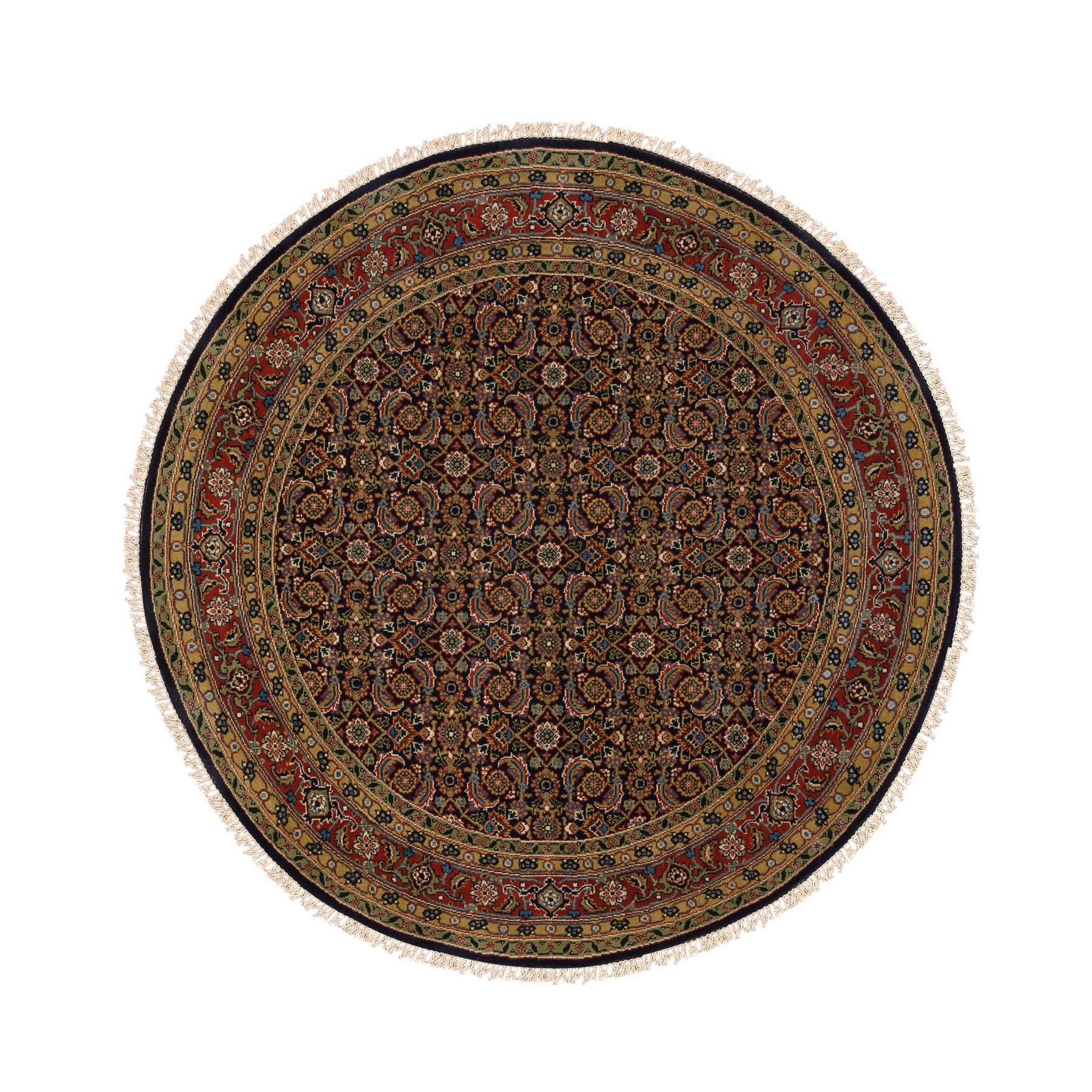 Transitional Wool Hand-Knotted Area Rug 5'9